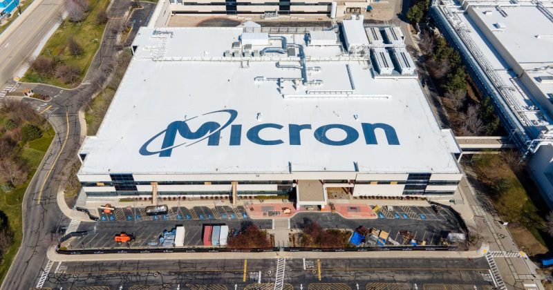 Ações da Micron disparam com investimento bilionário para fortalecer manufatura nos EUA