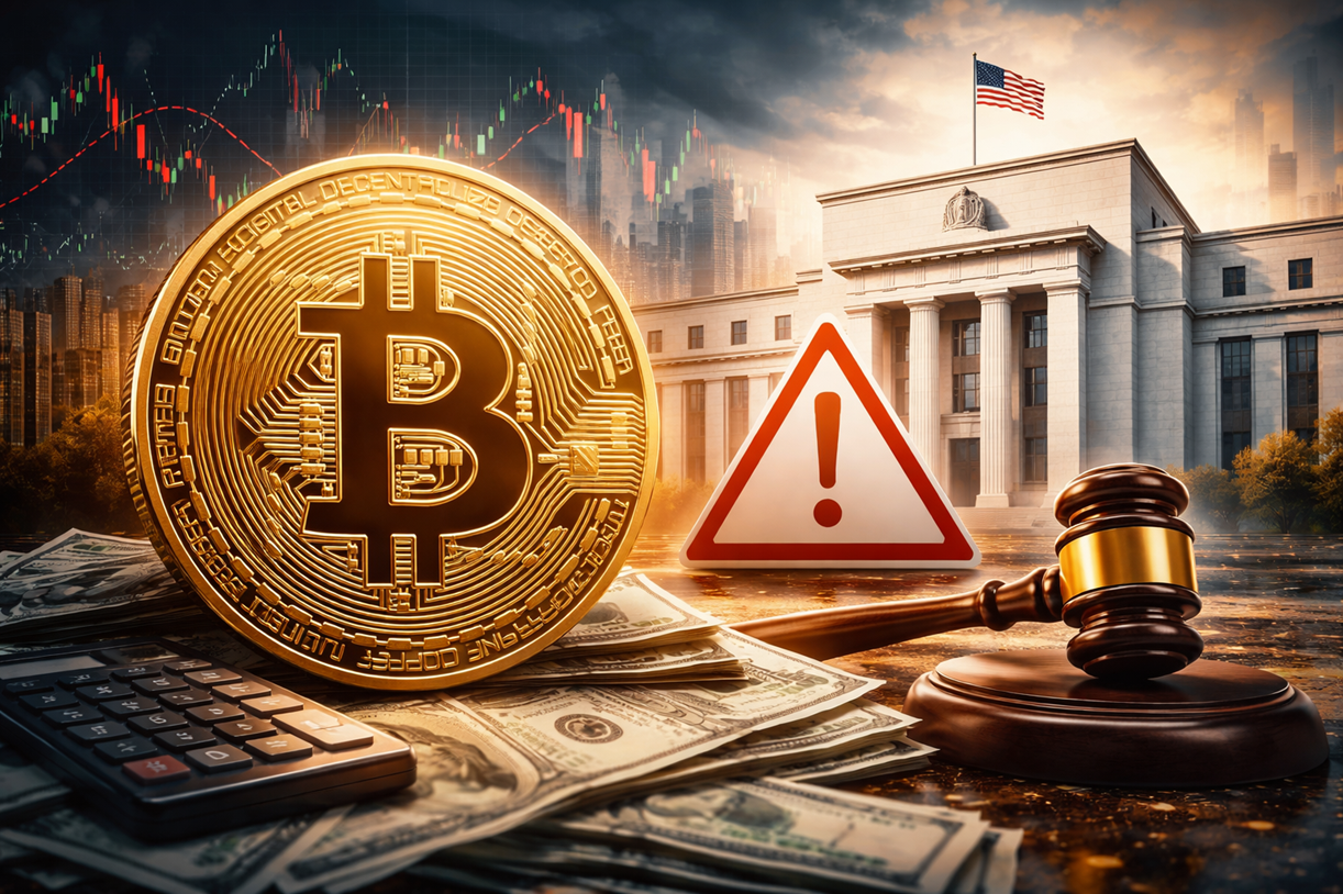 Alerta de Liquidez: Mudança de Postura do Fed Ameaça Estabilidade do Mercado de Cripto