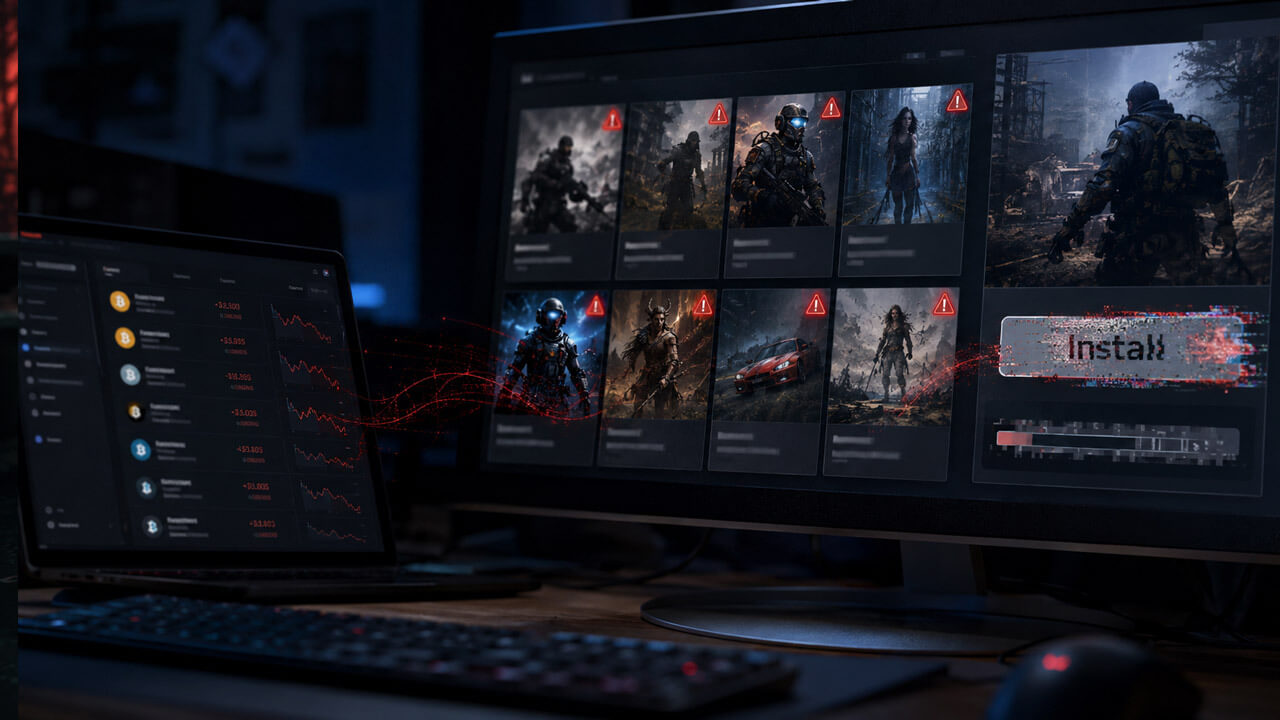 Security Alert: Malware in 8 Steam Games Steals Tokens, Leaving a Trail to Uber Eats Deliveries