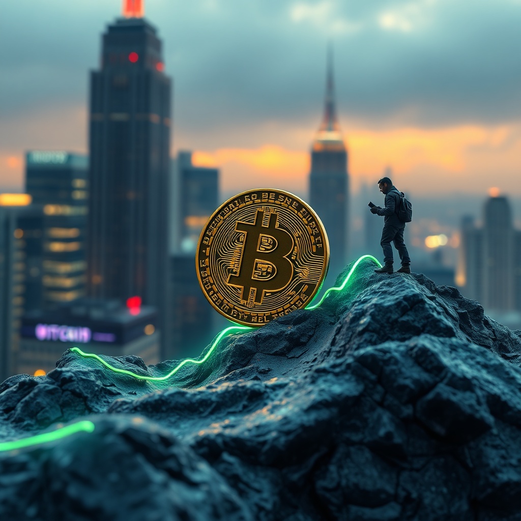 Bitcoin atinge pico de 2 semanas, mas investidores devem se preparar para tempestades maiores