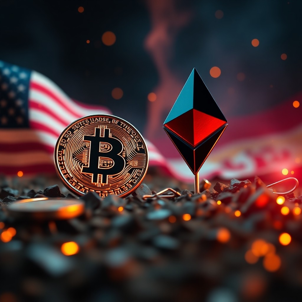 Bitcoin e Ethereum em Risco: Tensões Geopolíticas nos EUA e Irã Ameaçam o Mercado Cripto