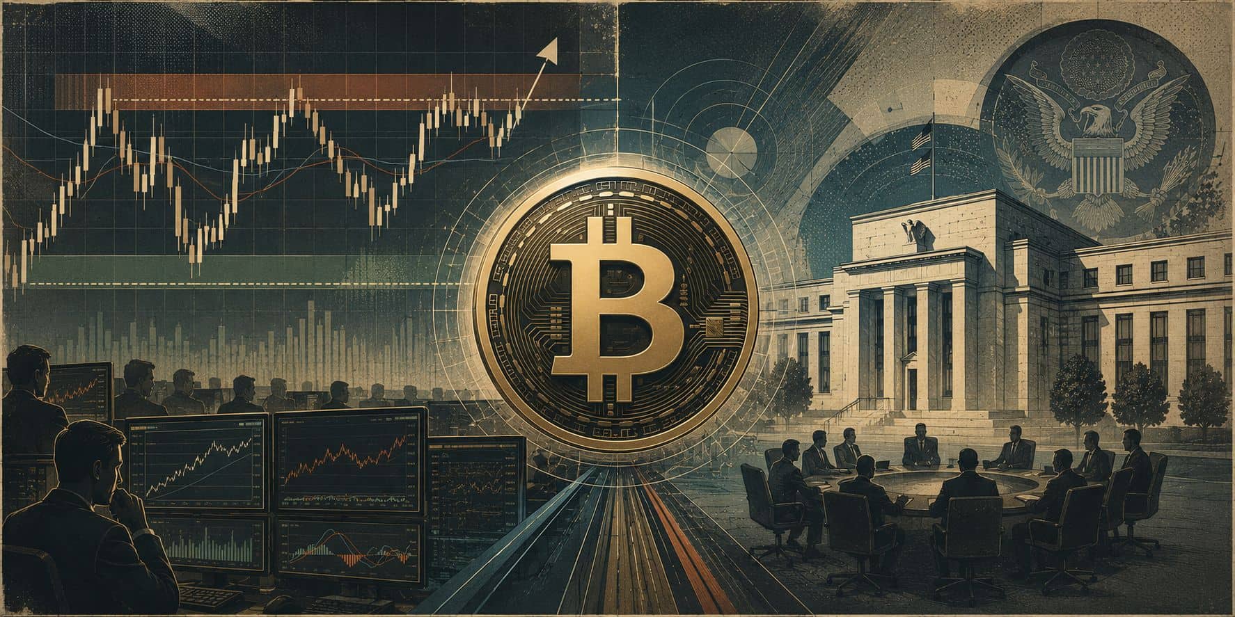Bitcoin Under Pressure: Can BTC Reclaim $64,850 Before the FOMC Volatility Spike?