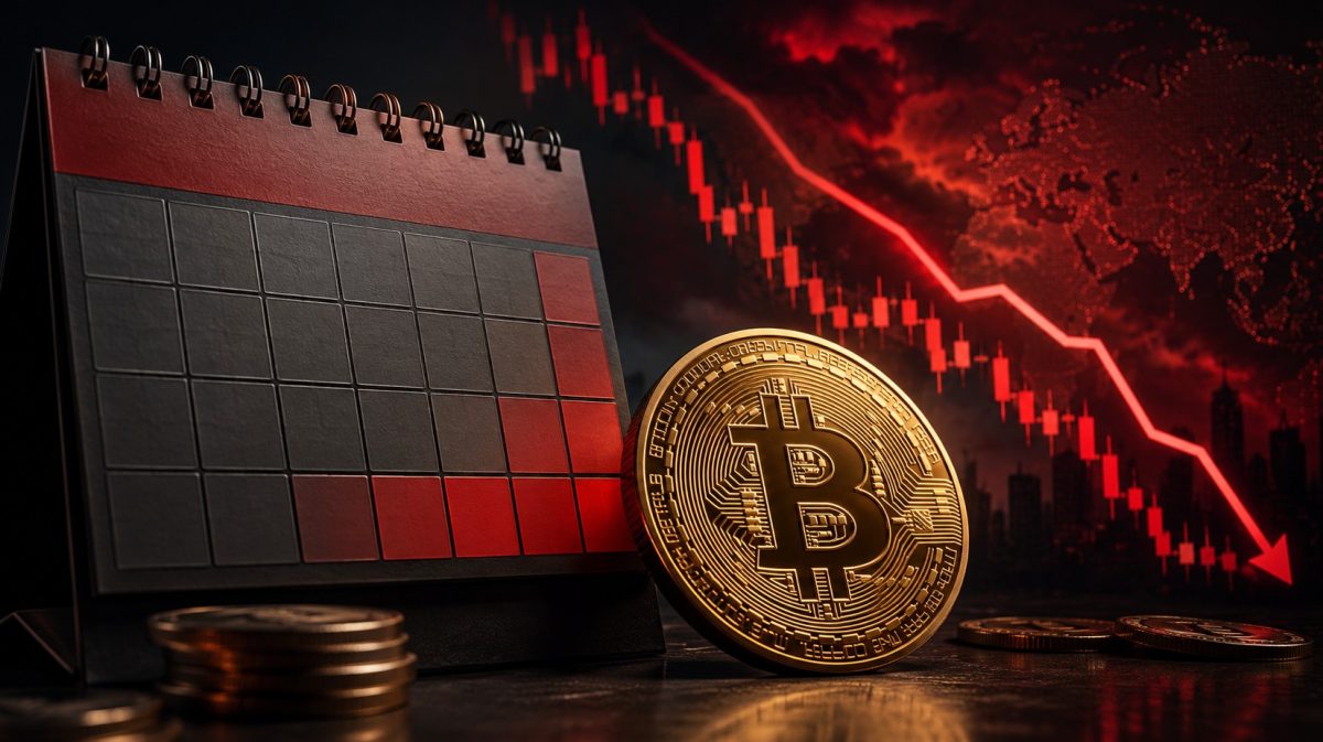 Alerta Vermelho: Bitcoin registra pior queda mensal em 4 anos e assusta investidores