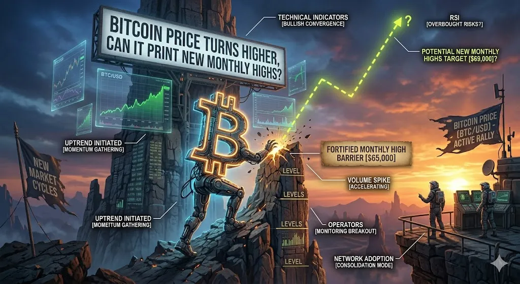 Bitcoin Retoma os US$ 65.000 com Força: O Próximo Alvo é uma Explosão de Alta?