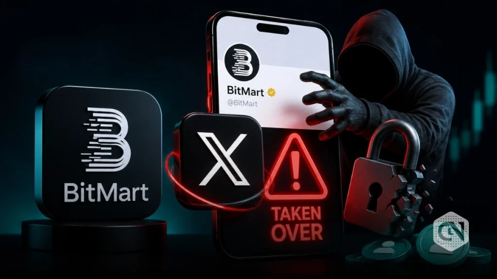 BitMart Confirma Hackeio de Conta Chinesa no X por Funcionário que Reivindicou Fundos