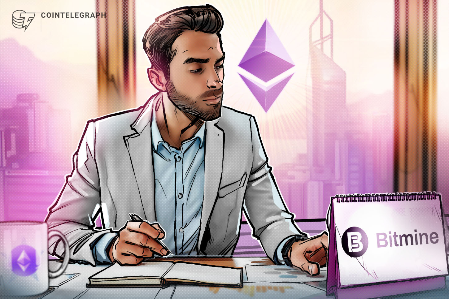 Bitmine chega a quase 5% da oferta da Ethereum apesar de US$ 8,4 bilhões em prejuízos não realizados