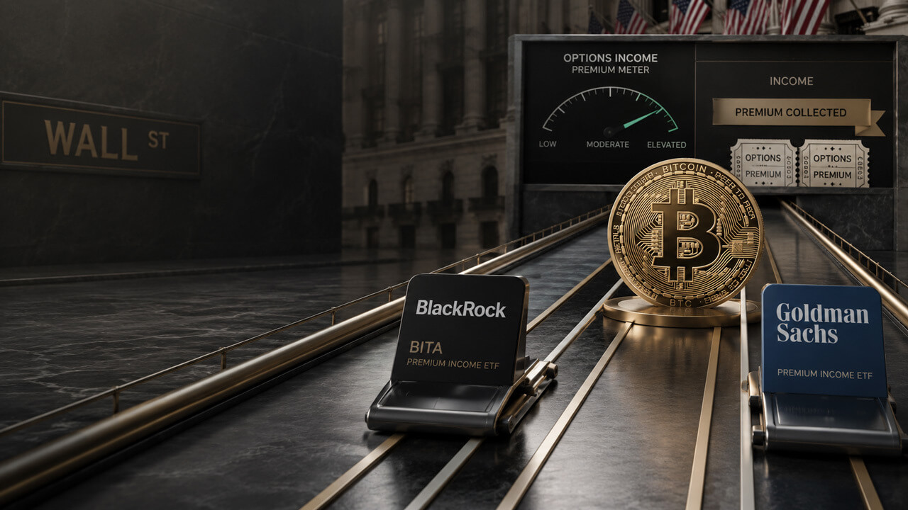 BlackRock e Goldman Sachs em corrida por ETF de renda com Bitcoin