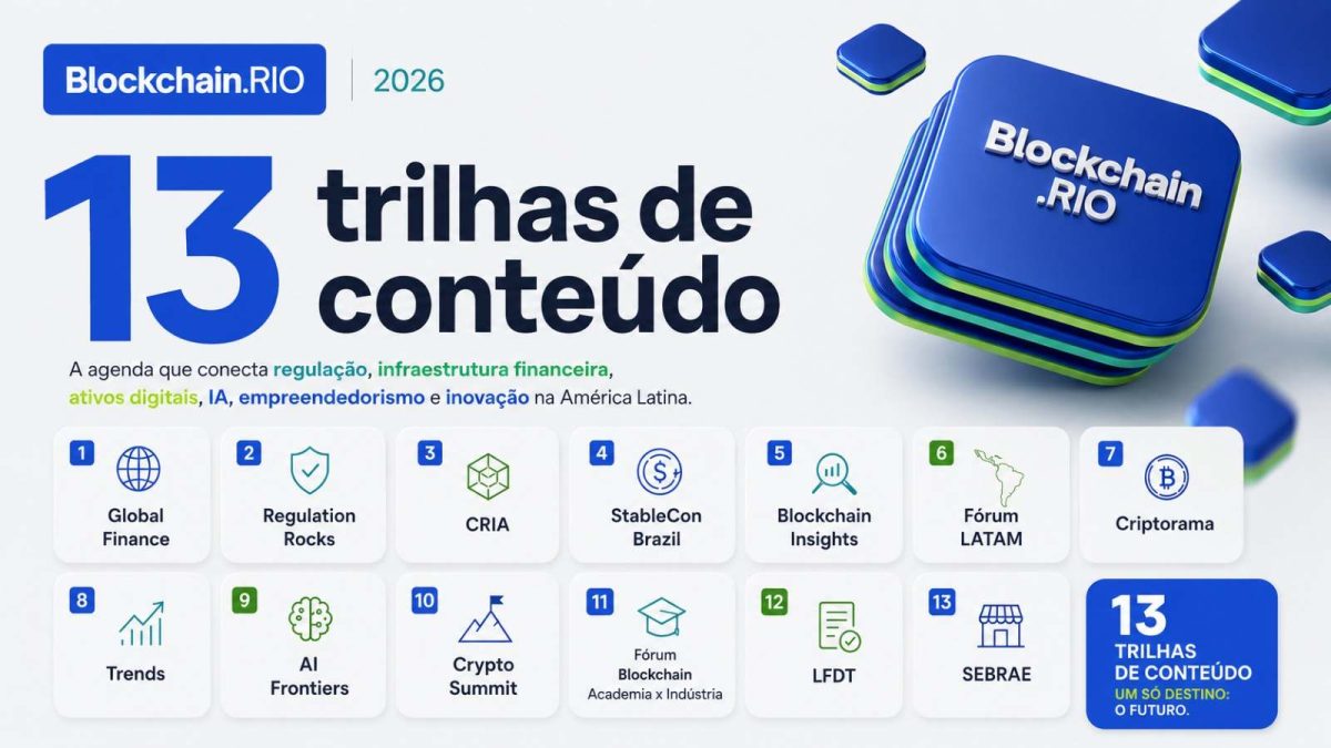 O Futuro das Finanças: Blockchain.RIO revela 13 trilhas para moldar a infraestrutura digital da América Latina