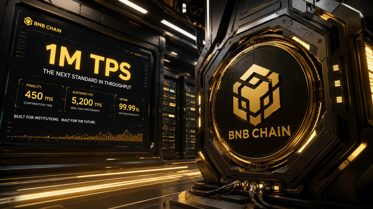 BNB Chain aposta tudo em IA e 1 milhão de TPS enquanto o preço do BNB atinge mínimas de 2024