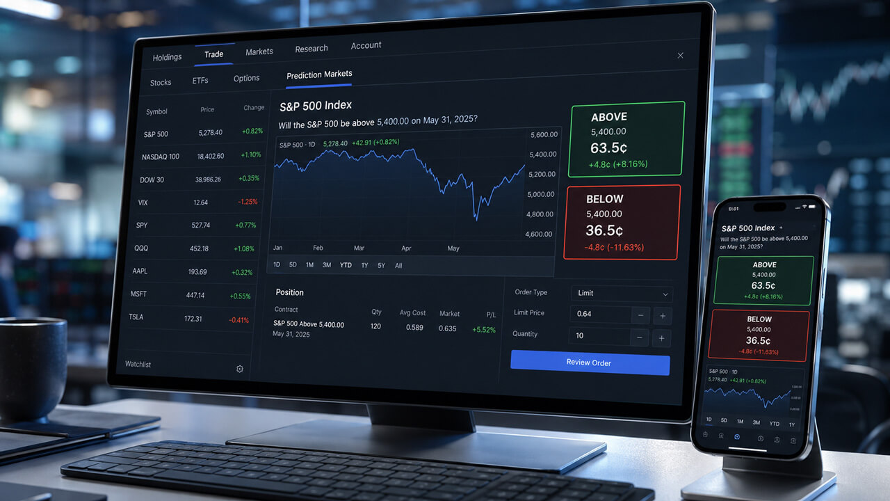 O Fim do Domínio das Cripto? Charles Schwab e Cboe unem forças para lançar mercados de previsão