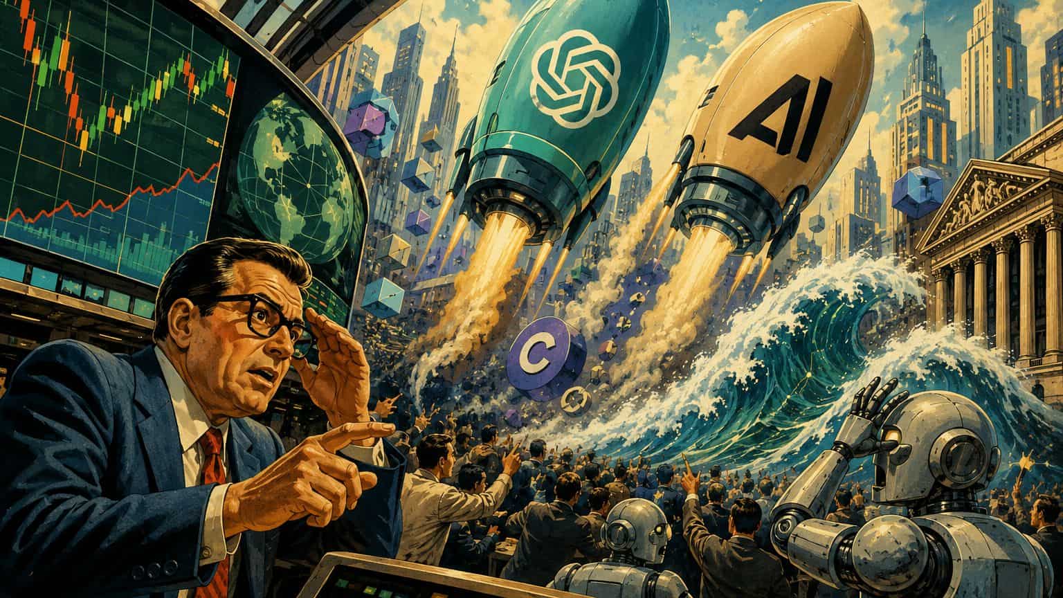 Choque de IPOs: Coinbase Markets lança futuros perpétuos de OpenAI e Anthropic
