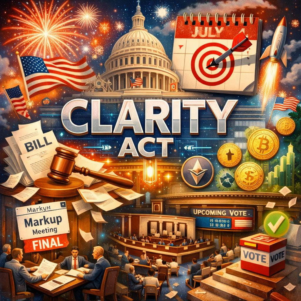CLARITY Act pode ser aprovado este ano, mas 4 demandas ainda precisam ser atendidas