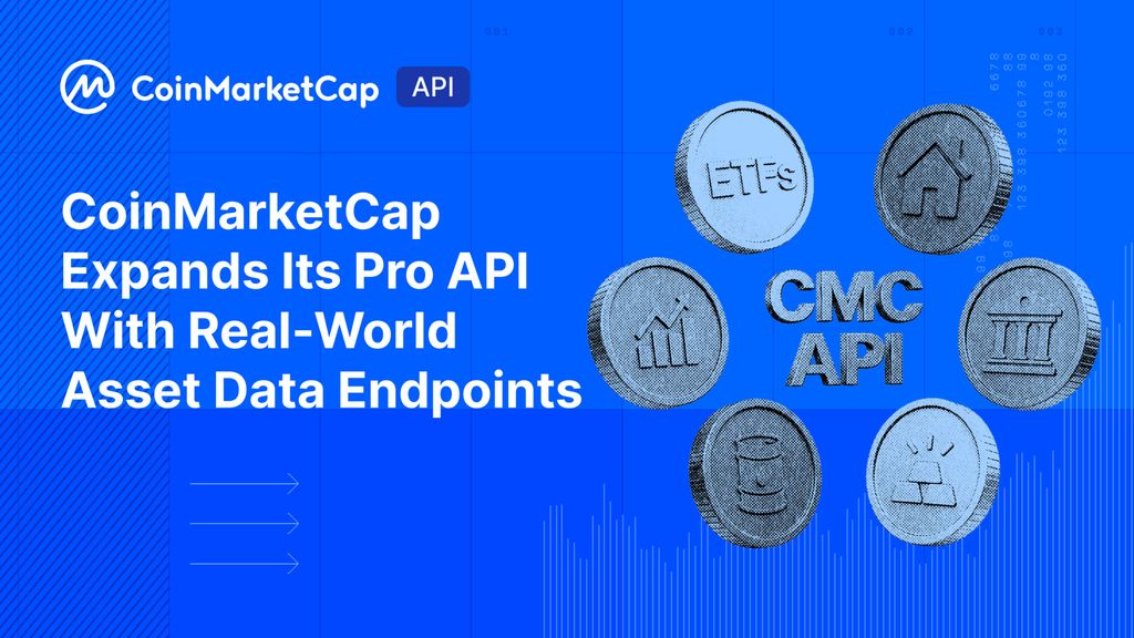 CoinMarketCap Shatters Boundaries: Pro API Now Integrates Real-World Asset Data
