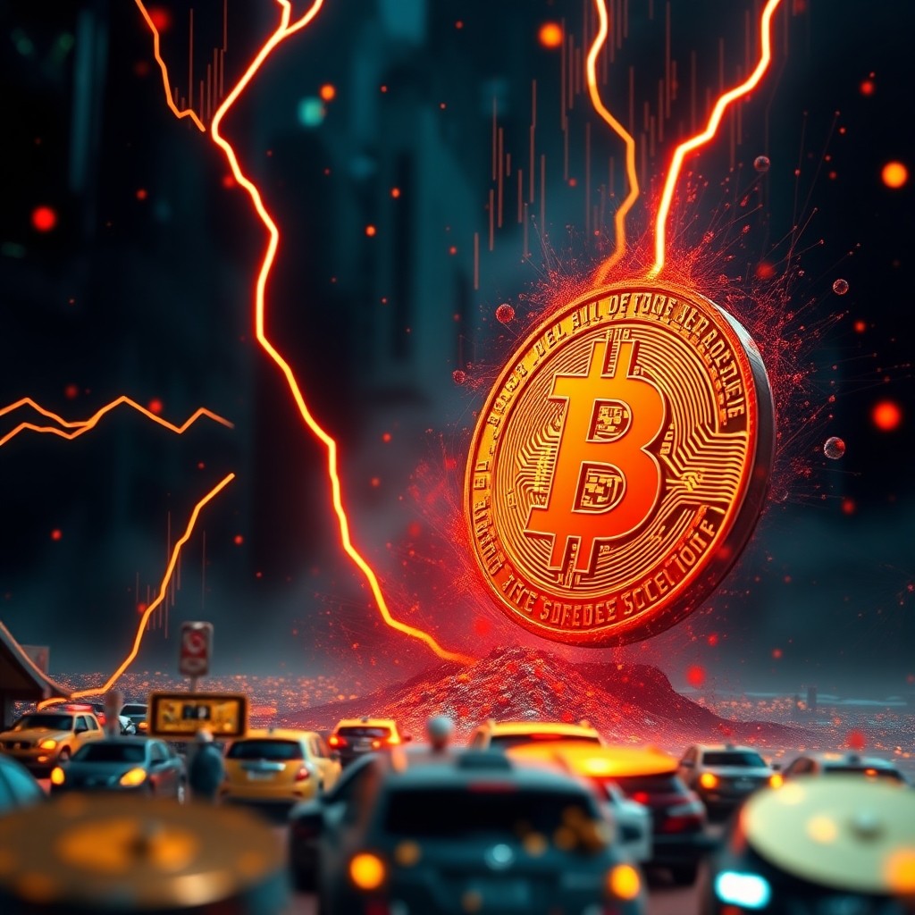 Crypto Bloodbath: DeXe Plunges 90% as Bitcoin Struggles to Hold $66K