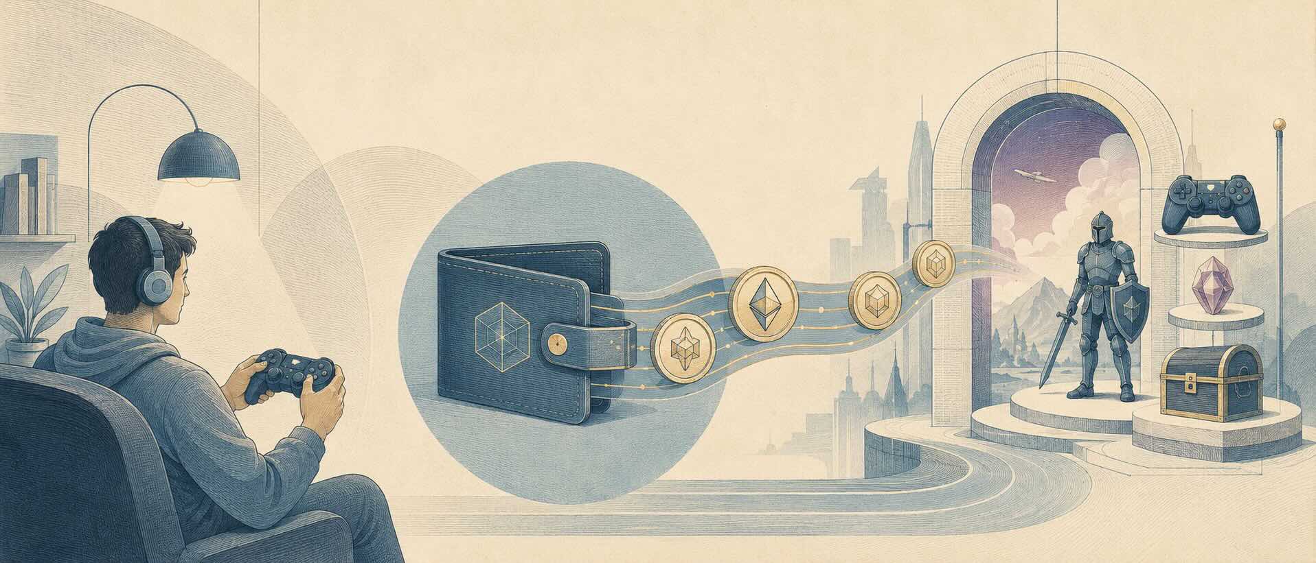 A Revolução Silenciosa: Como o Cripto se Tornou a Espinha Dorsal do Gaming Online