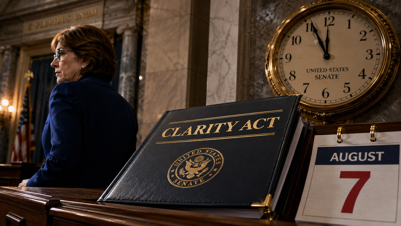 Deadline Alert: August 7 Becomes the Make-or-Break Date for the CLARITY Act