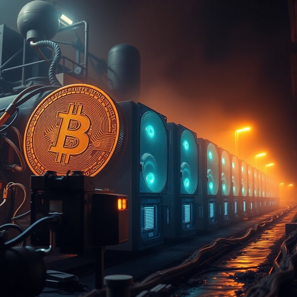 Alerta no Hashrate: Dificuldade de Mineração do Bitcoin Despenca 10% e Pressiona Mineradores