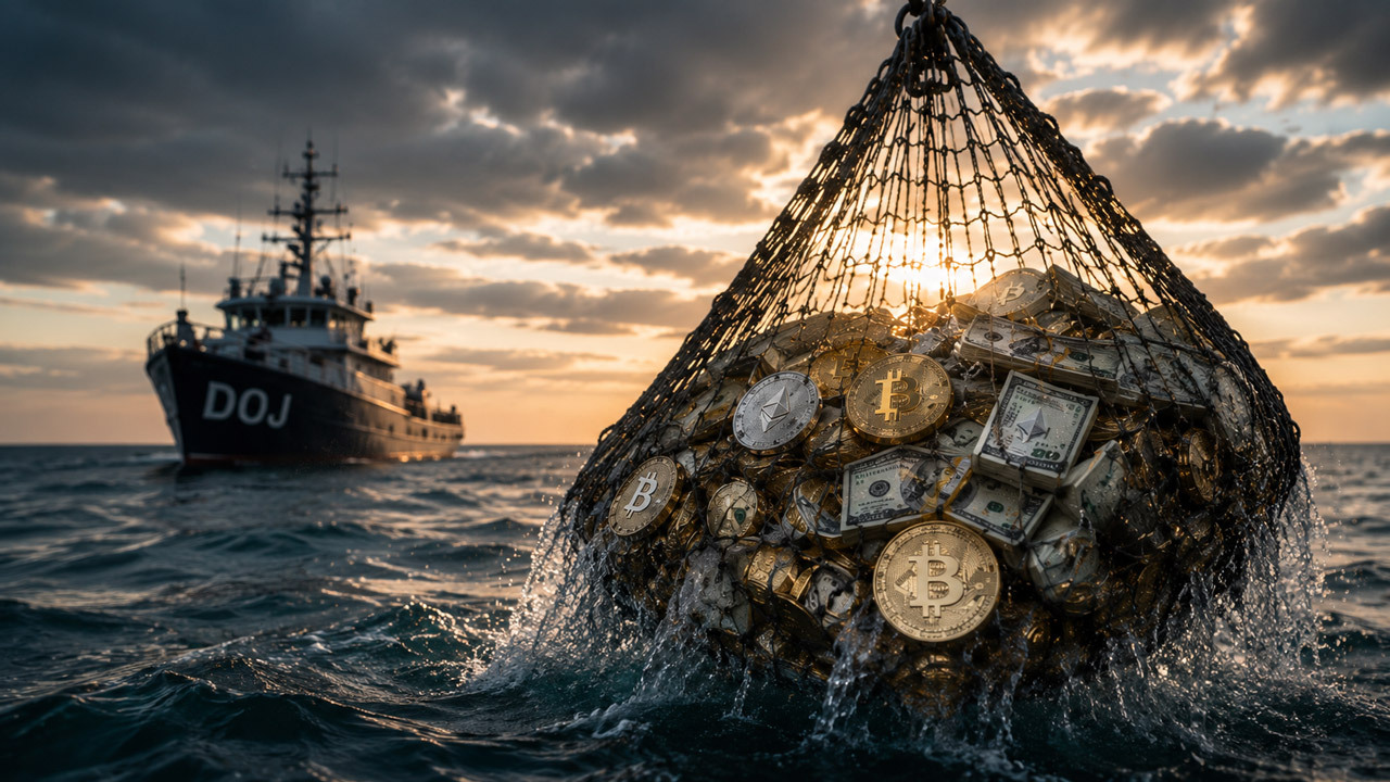 Cerco Fechado: DOJ mira US$ 26,4 milhões em novos golpes cripto enquanto recupera US$ 800 milhões
