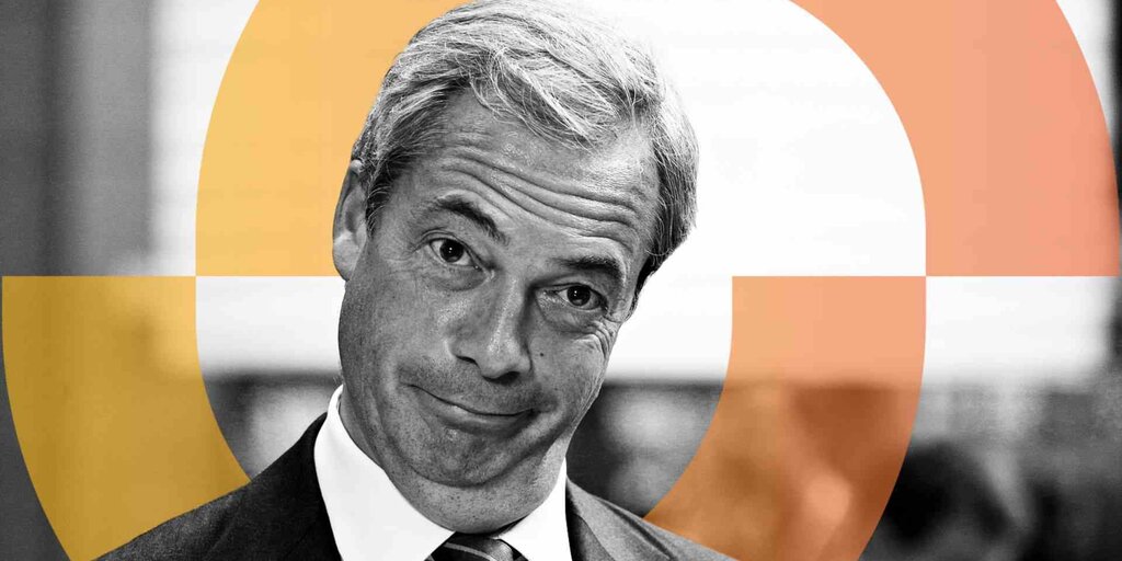Farage em polêmica: Acusado de tentar esconder presente de bilionário de Tether de 6,7 milhões