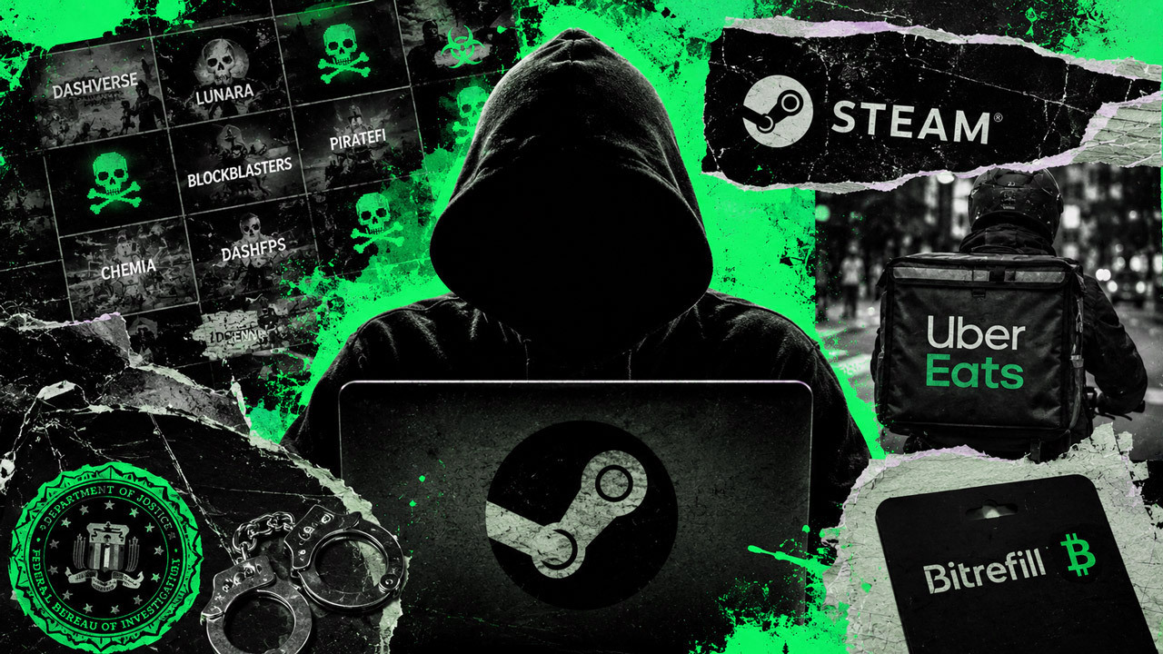 Do Uber Eats ao Monero: Como o FBI rastreou o financiador de malware da Steam