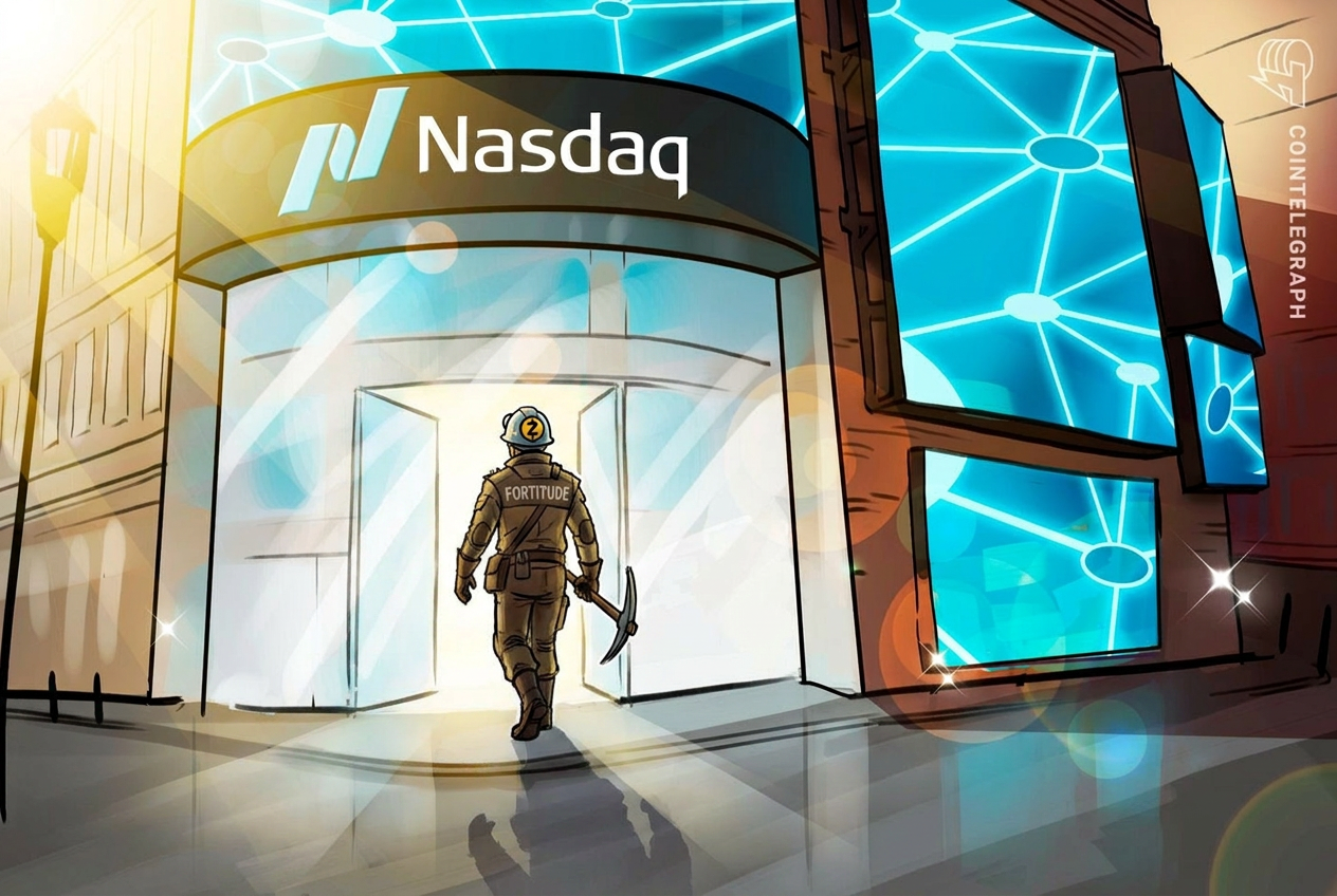 De mineradora de Zcash à Nasdaq: Fortitude Mining anuncia fusão estratégica