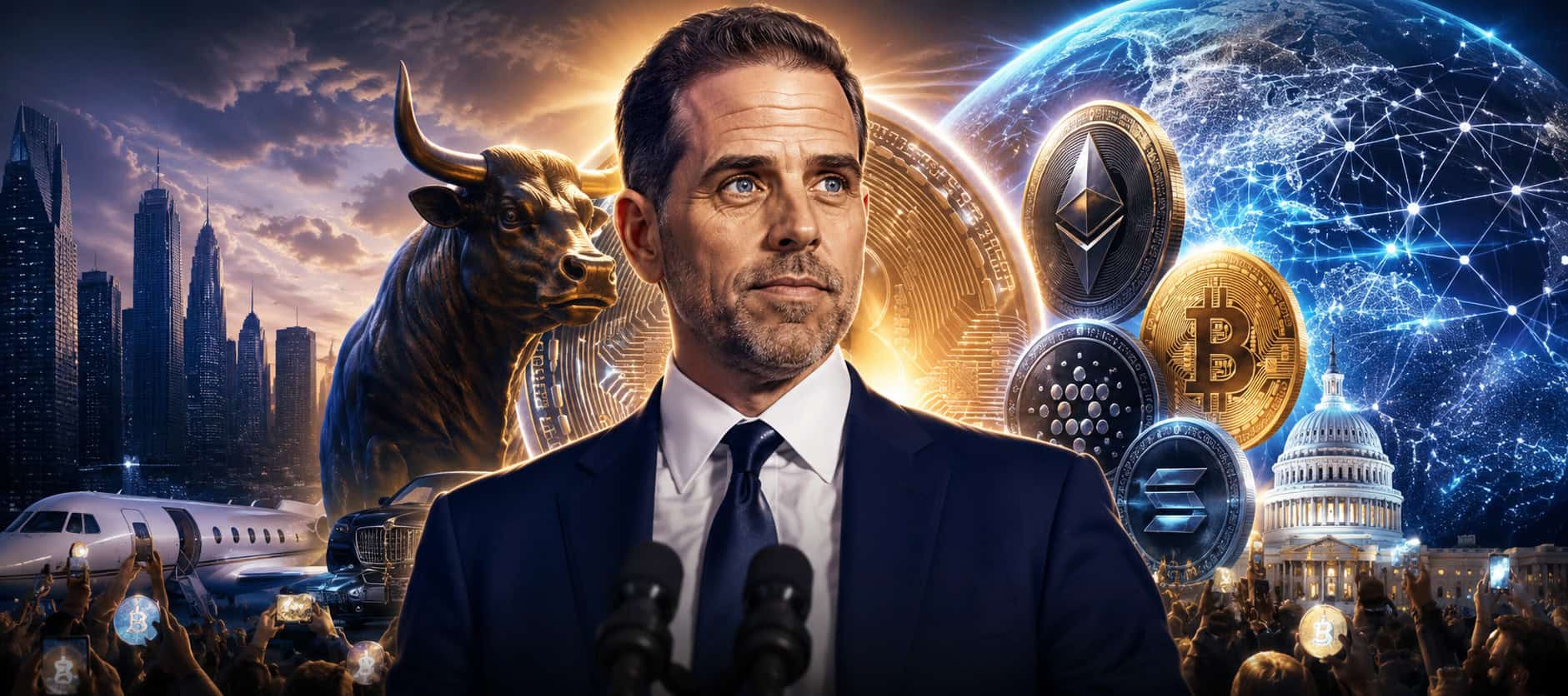 Hunter Biden faz grande retorno na cripto: ele está correndo?