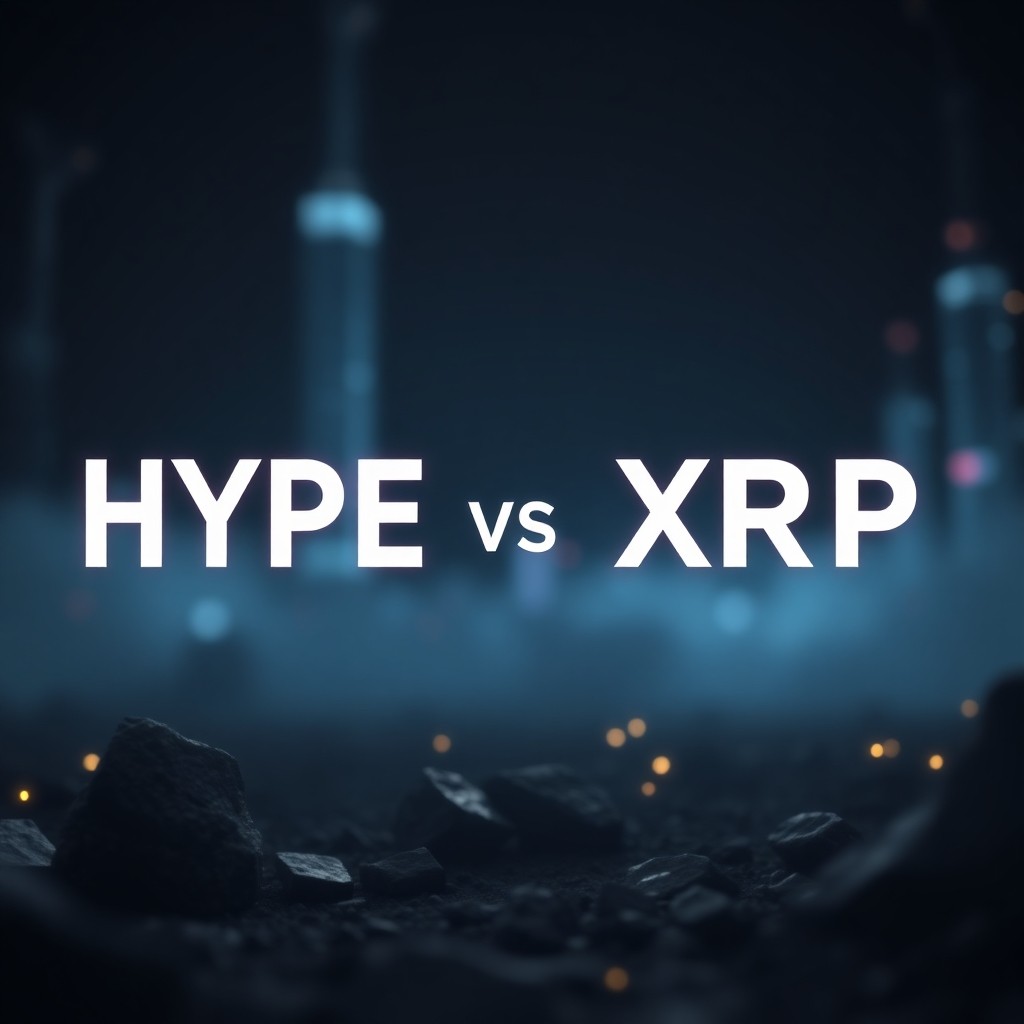 HYPE vs XRP: A Inteligência Artificial prevê quem dominará o mercado em 2026