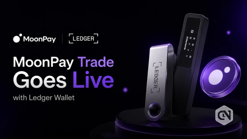 Segurança Máxima: MoonPay Trade chega ao Ledger Wallet para facilitar swaps seguros