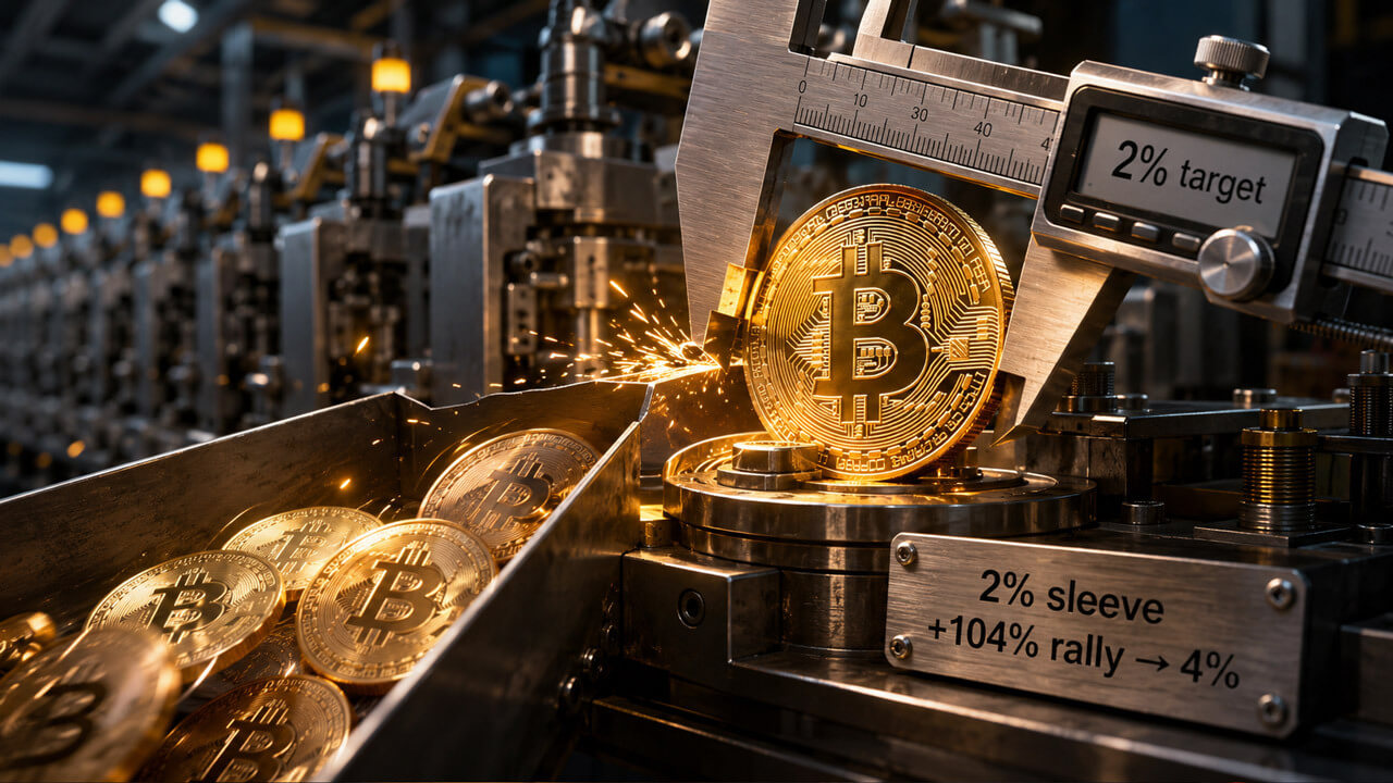 O “teto” de 2% do Bitcoin da BlackRock pode forçar vendas nos rallys — e ninguém está falando disso