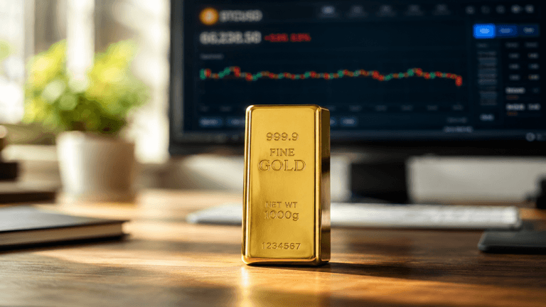 Ouro Tradicional Dispara Enquanto Bitcoin Fica Estagnado - Semana em Revisão