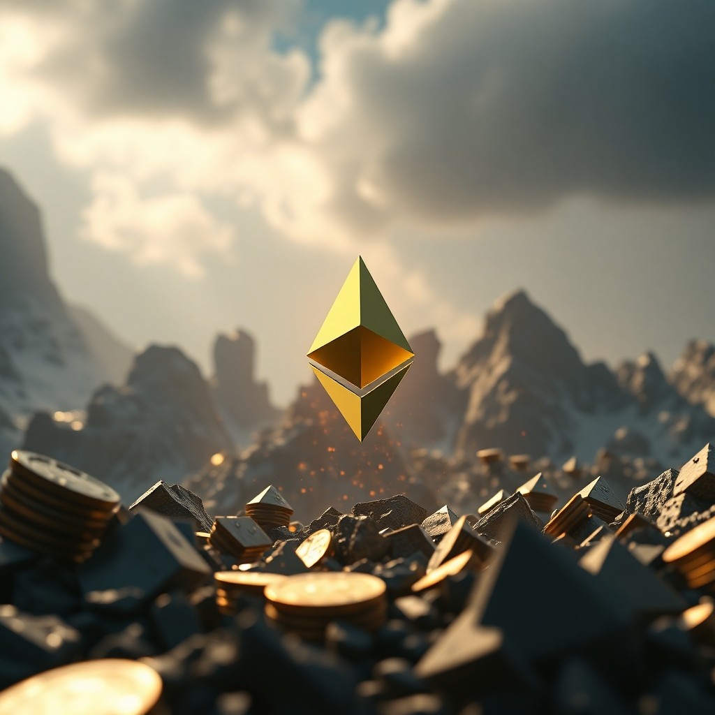 O Paradoxo do Ethereum: Enquanto o Staking Esvazia a Oferta, o Sentimento do Mercado Despenca