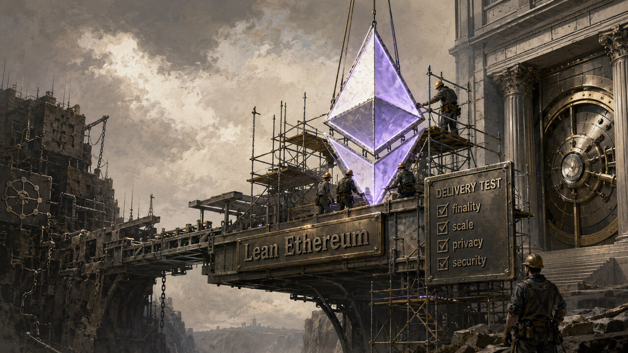 O Plano 'Lean Ethereum' de Vitalik: Uma Corrida de 4 Anos para Conquistar Wall Street