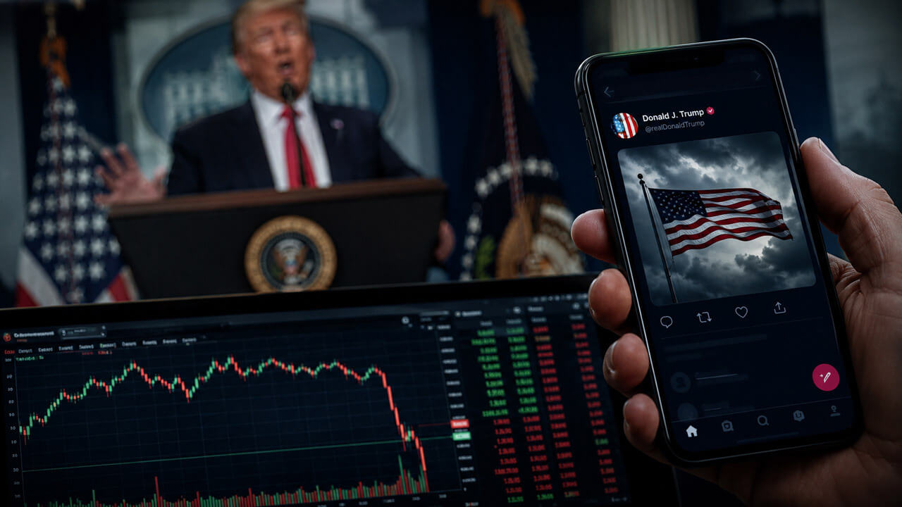 A Nova Corrida Armamentista do Crypto: Posts de Trump Chegarão aos Bots Antes dos Humanos