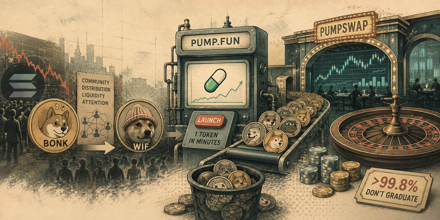 Pump.fun 2.0: O Cassino de Meme Coins Recusa-se a Morrer