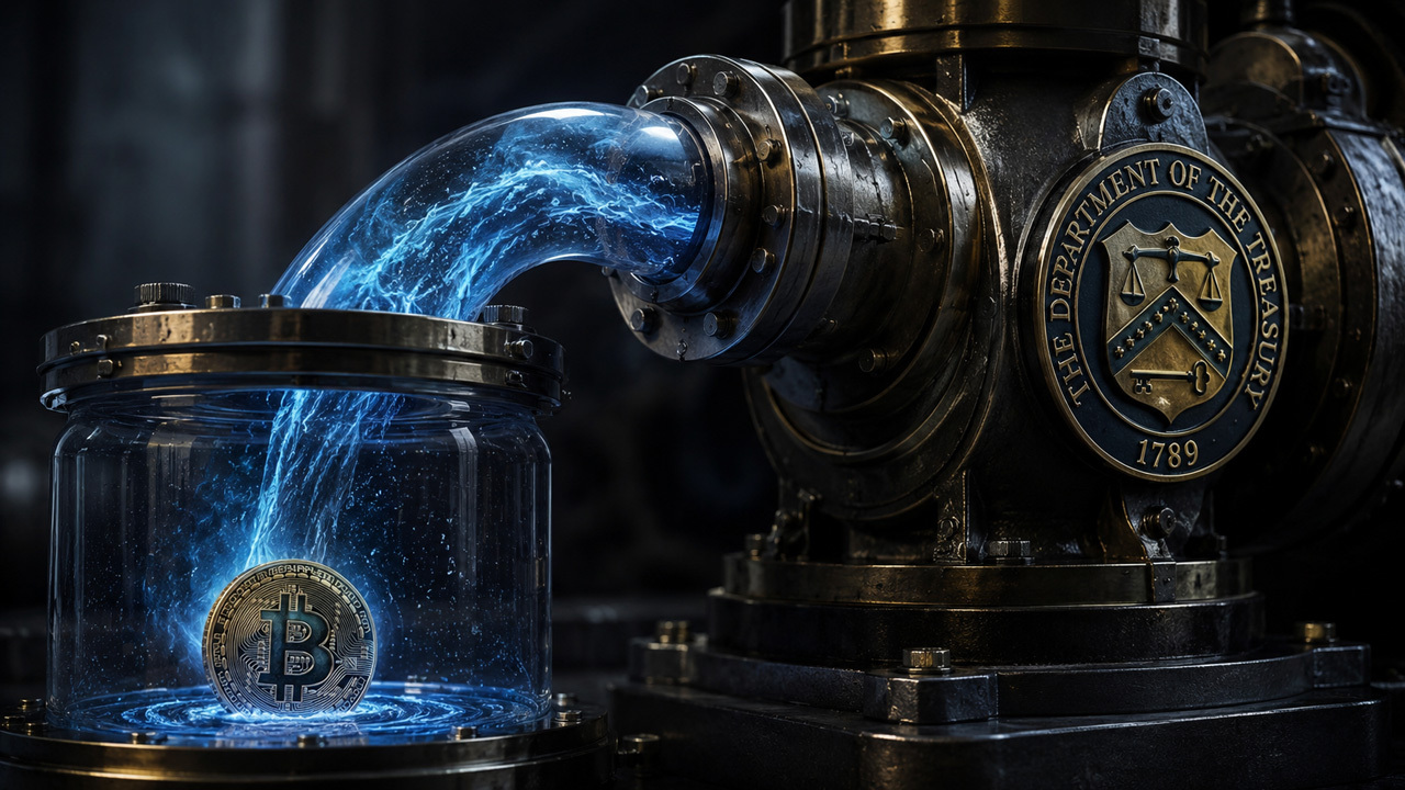 Reconstrução de $900 bi no Tesouro pode drenar a liquidez essencial do Bitcoin