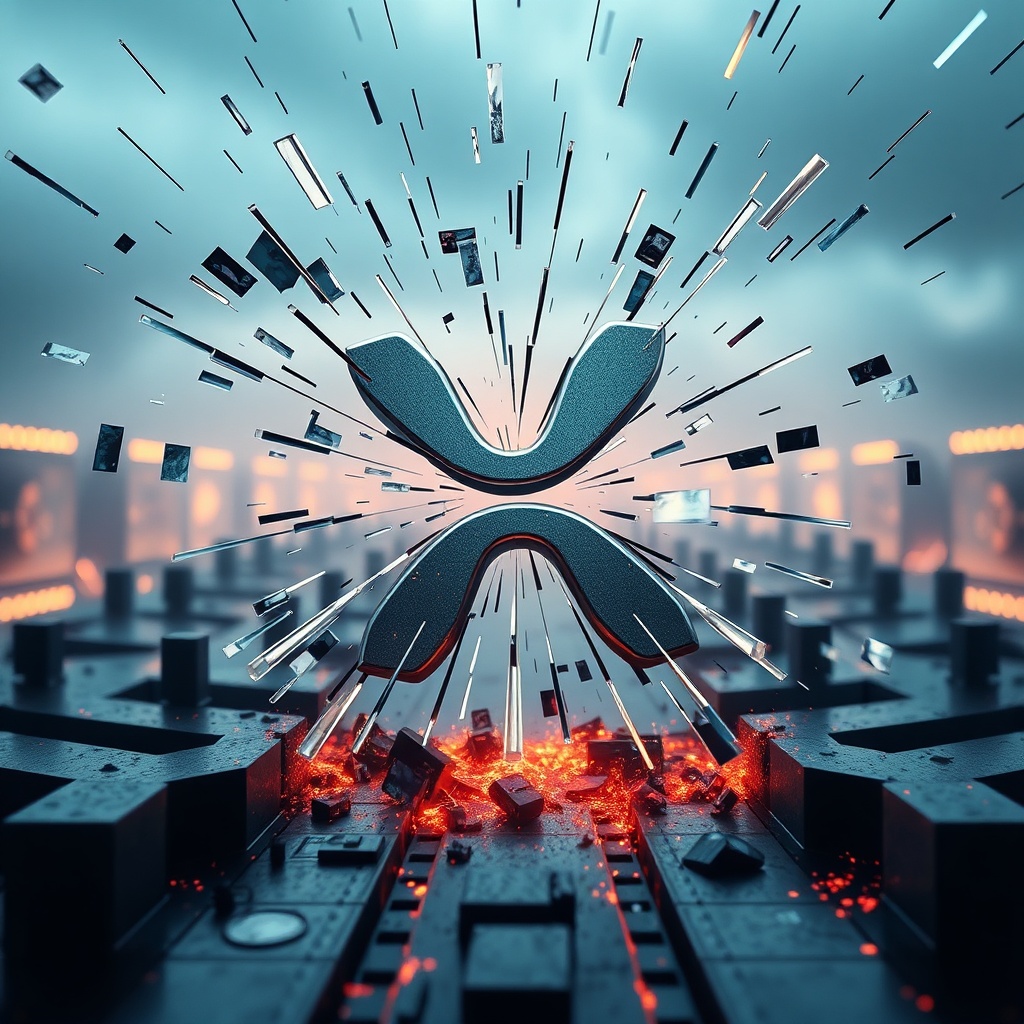 Ripple (XRP) repete padrão de março: O suporte de US$ 1,00 finalmente vai quebrar?
