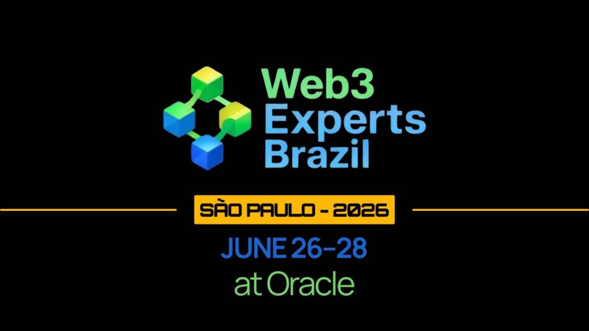 São Paulo será o Epicentro do Web3 em 2026: Web3Experts Brazil Promete ser o Maior Encontro Técnico do Brasil