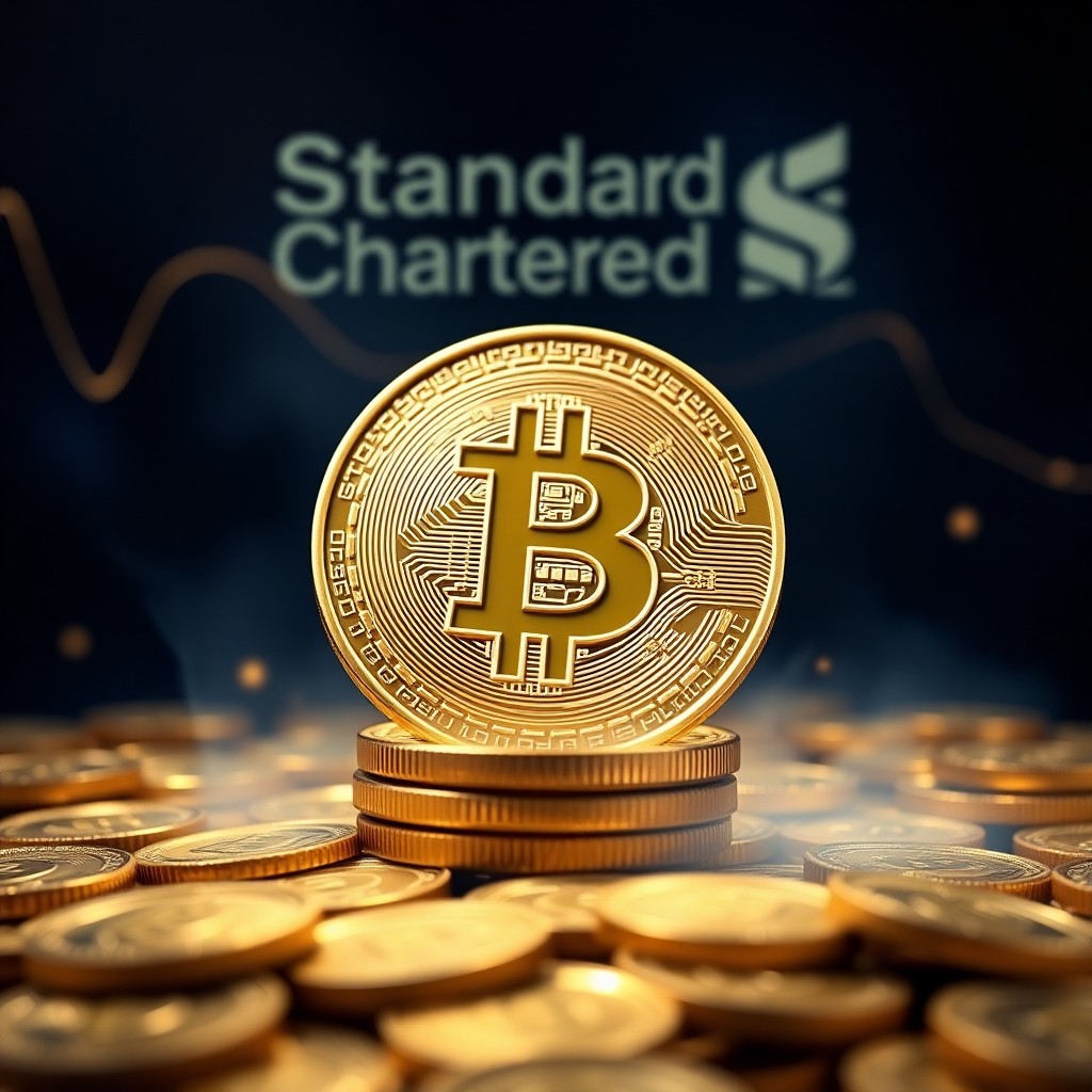 Standard Chartered declara fundo do mercado: Bitcoin pode buscar US$ 100 mil até o fim do ano
