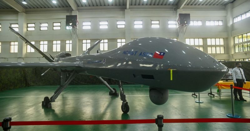 Taiwan implementa enxames de drones e barcos não tripulados para dissuadir invasão chinesa