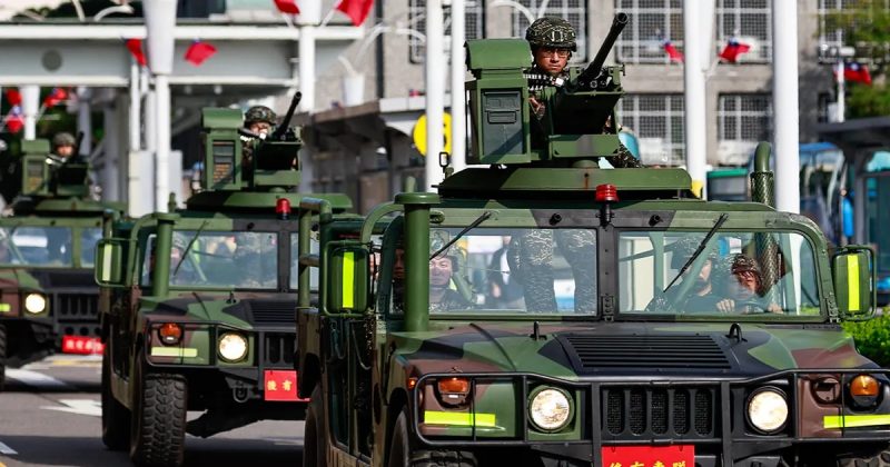 Taiwan realiza maiores exercícios militares da história, envolvendo civis e empresas em manobra de defesa global