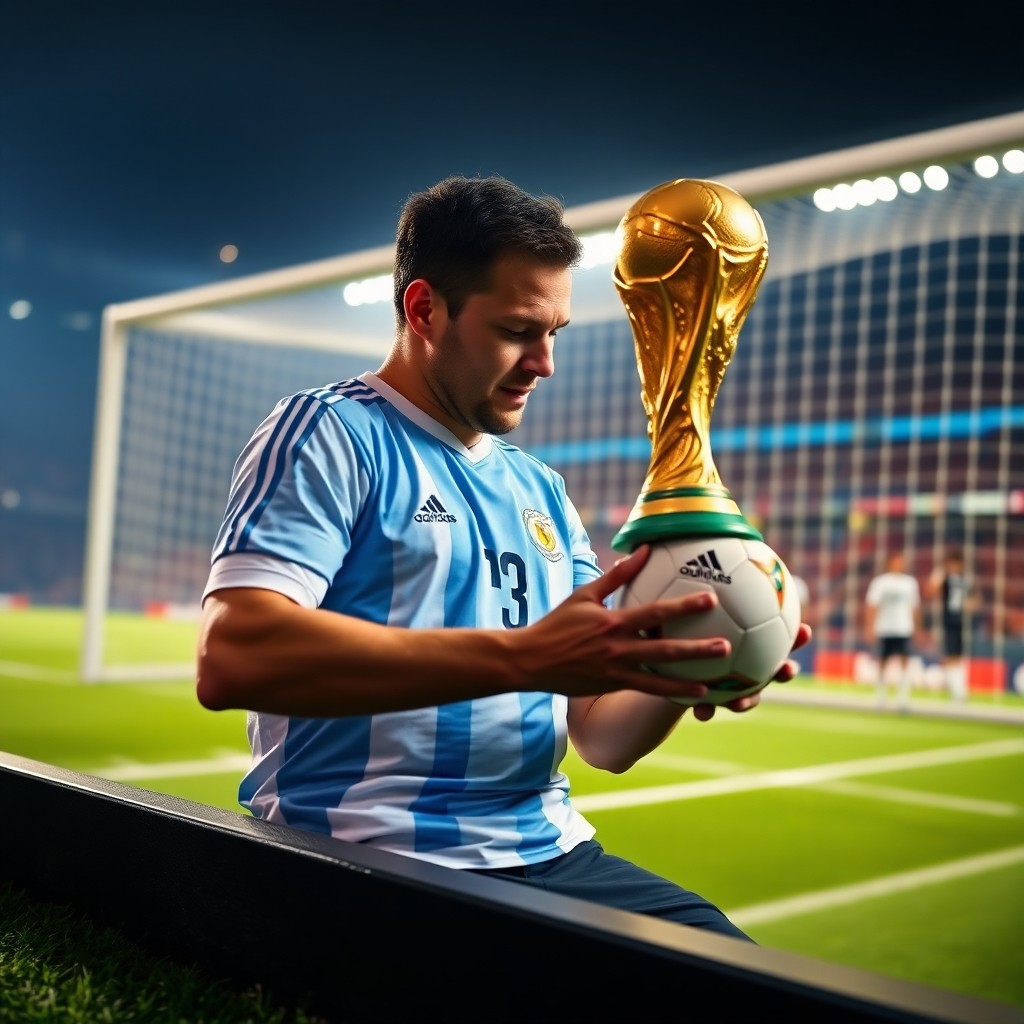 The $1.5 Million Goal: Crypto Gambler Wiped Out by Argentina's World Cup Victory