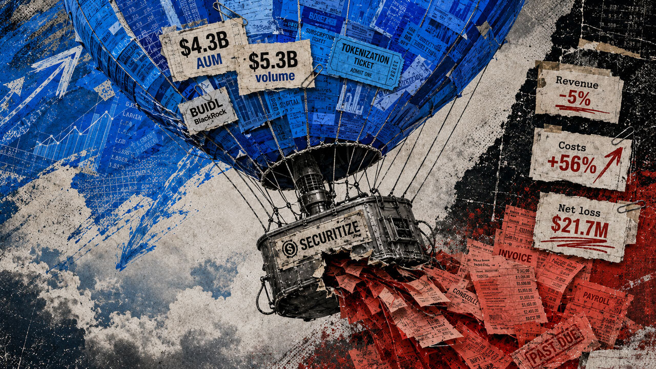 Transações Tokenizadas Chegam a US$ 5,3 Bilhões, Mas Geram Apenas US$ 14 Milhões com Custos Subindo 56%