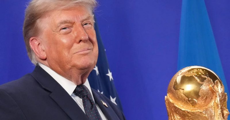 Trump and FIFA President Unveil 2026 World Cup Trophy at Trump Tower Amid Crypto Surge