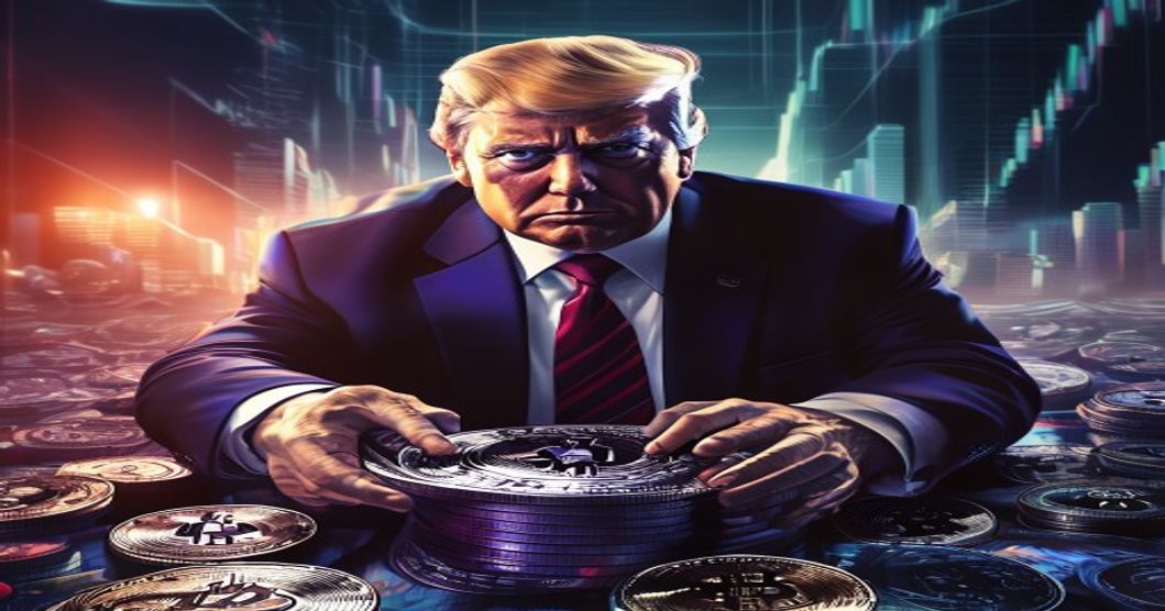 Trump Faz Investimento Estratégico em Coinbase e Ações Bitcoin, Juntando-se à Tendência Crypto