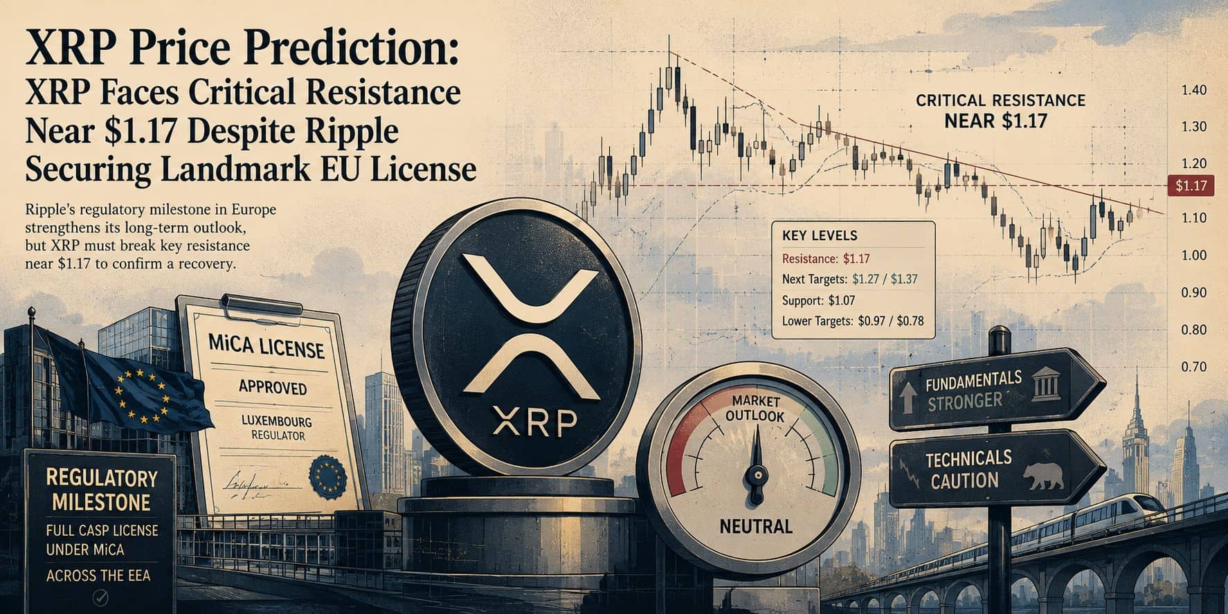 XRP Price Alert: Landmark EU License Secured, But Critical Resistance Looms