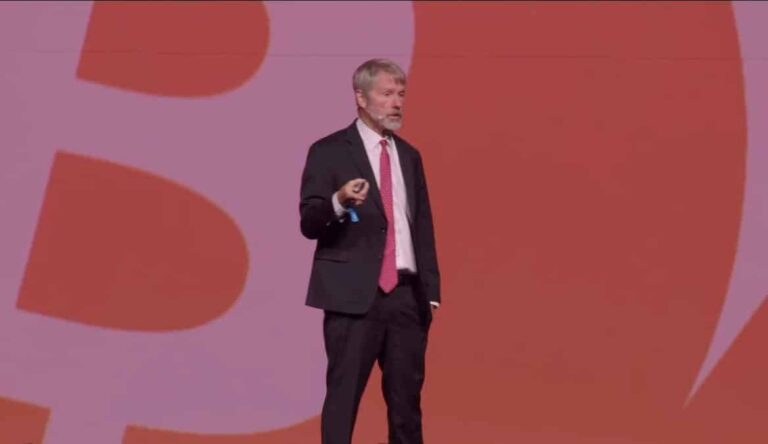 Michael Saylor faz discurso histórico na Bitcoin 2024