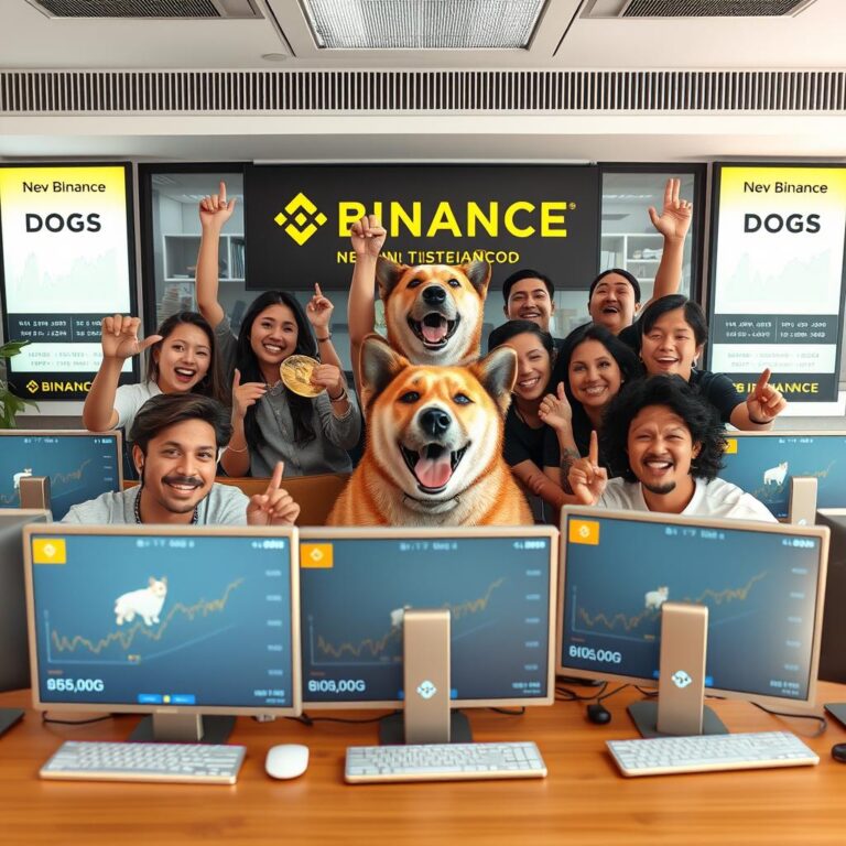 Binance anuncia distribuição de DOGS, nova memecoin do Telegram