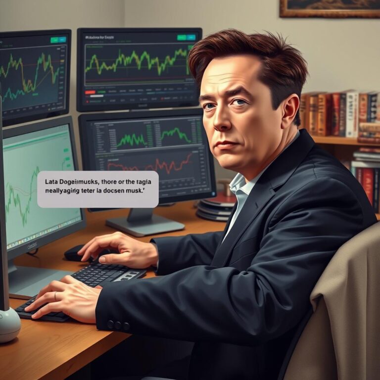 “D.O.G.E.”: Piada de Elon Musk com Dogecoin falha em impulsionar a memecoin