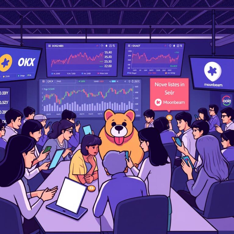 Noticias Cripto: OKX vai dar DOGS de graça, MB lista SEI e novo pool de Moombeam