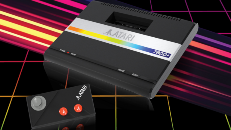 Atari ressuscita clássico console de jogos 7800 com atualizações modernas.